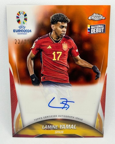 Lamine yamal orange rookie - lamine,