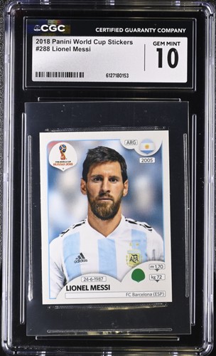 Lionel messi 2018 - panini, fifa