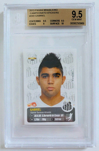 2013 panini brasileiro gabriel - brasileiro,