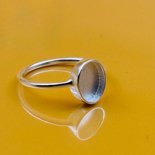 Anello coppa lunetta ovale