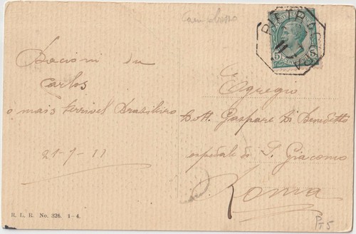 Italia 1911 cartolina - 1911, da