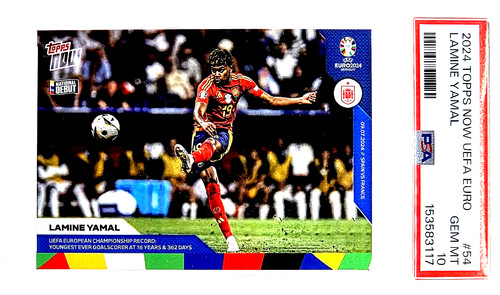 Lamine yamal 2024 - topps, now