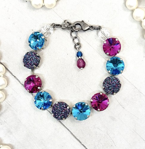 Bracciale catena coppa glitter