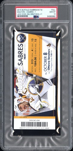 Biglietto jack eichel 2015 - biglietto, nhl